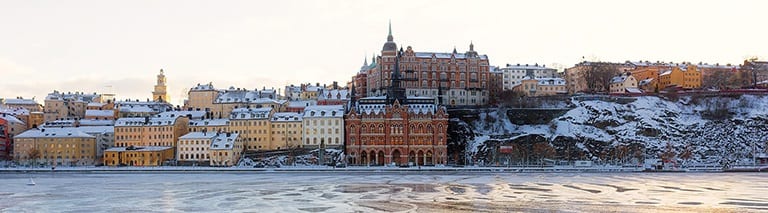 Stockholm in de winter