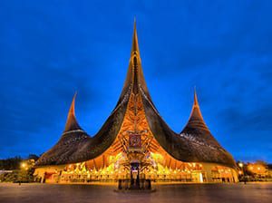 Ingang gebouw Efteling Kaatsheuvel