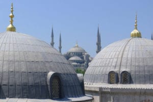 Blauwe moskee in Istanboel