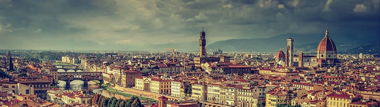 Overzicht van Florence Italië