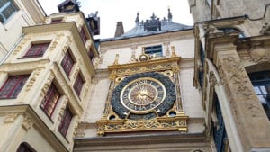 Klok in Rouen Normandië