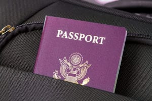 Paspoort mee op reis
