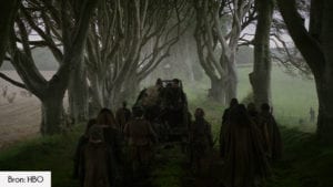The Dark Hedges filmlocatie Game of Thrones seizoen 2