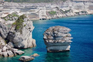 De kust van Corsica