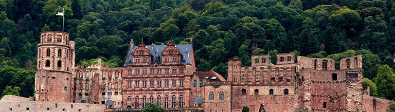 Kasteel in Heidelberg