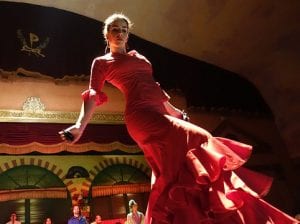 Flamenco danseres