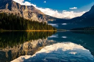 Meer en bergen in Canada