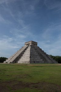 Piramide van Kukulcan in Chitzén Itzá