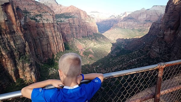 Canion Overlook Trail in Zion National Park