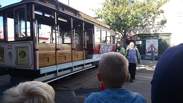 Tram in San Fransisco