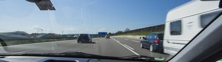 Autorijden op de Duitse snelweg