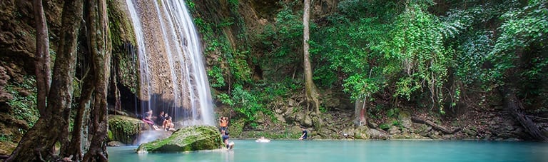 Watervallen in Thailand