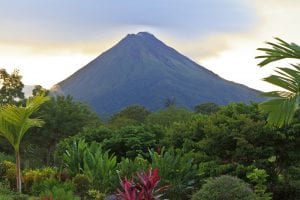 Vulkaan in Costa Rica