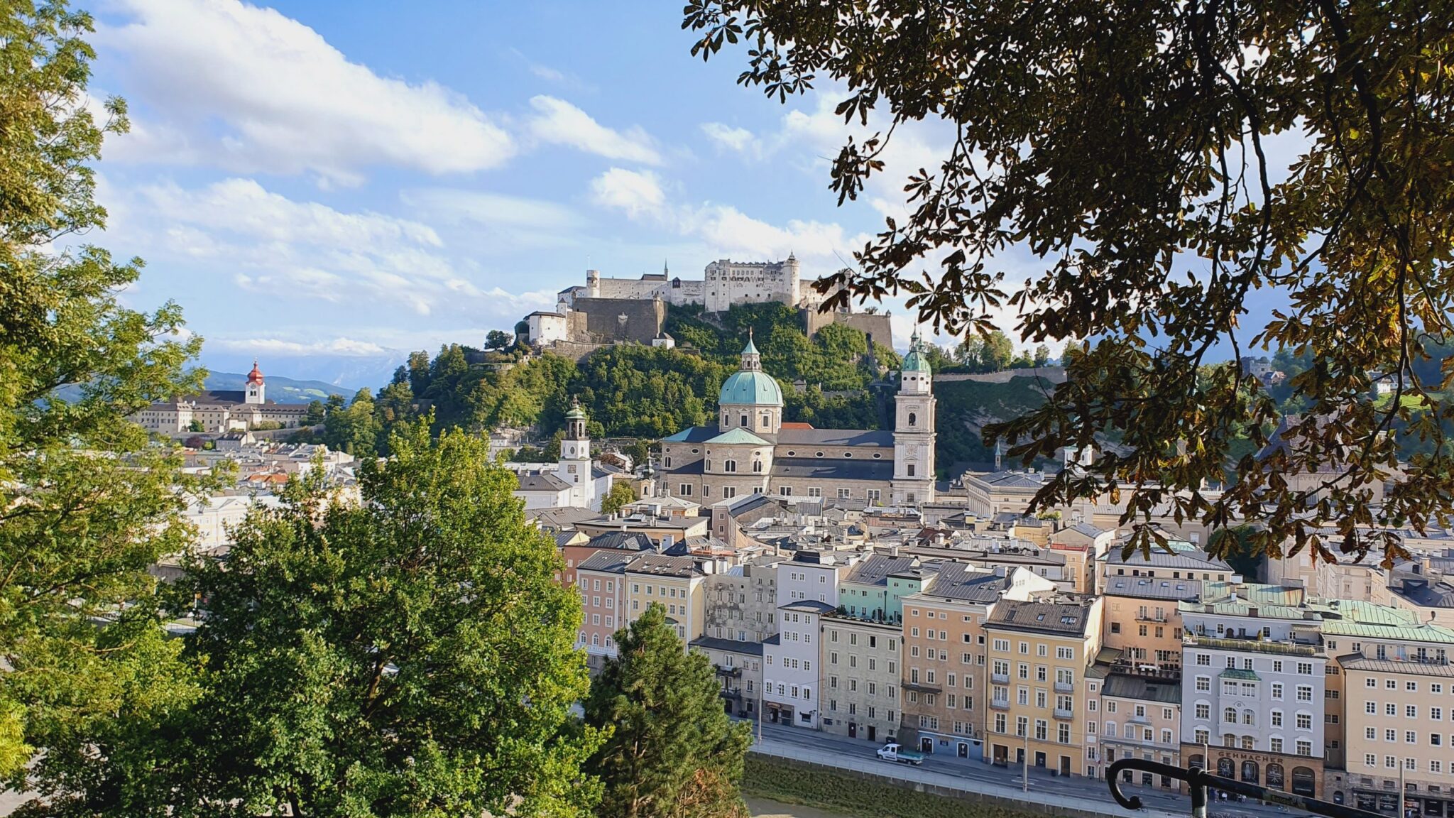 Salzburg van Kapuzinerberg