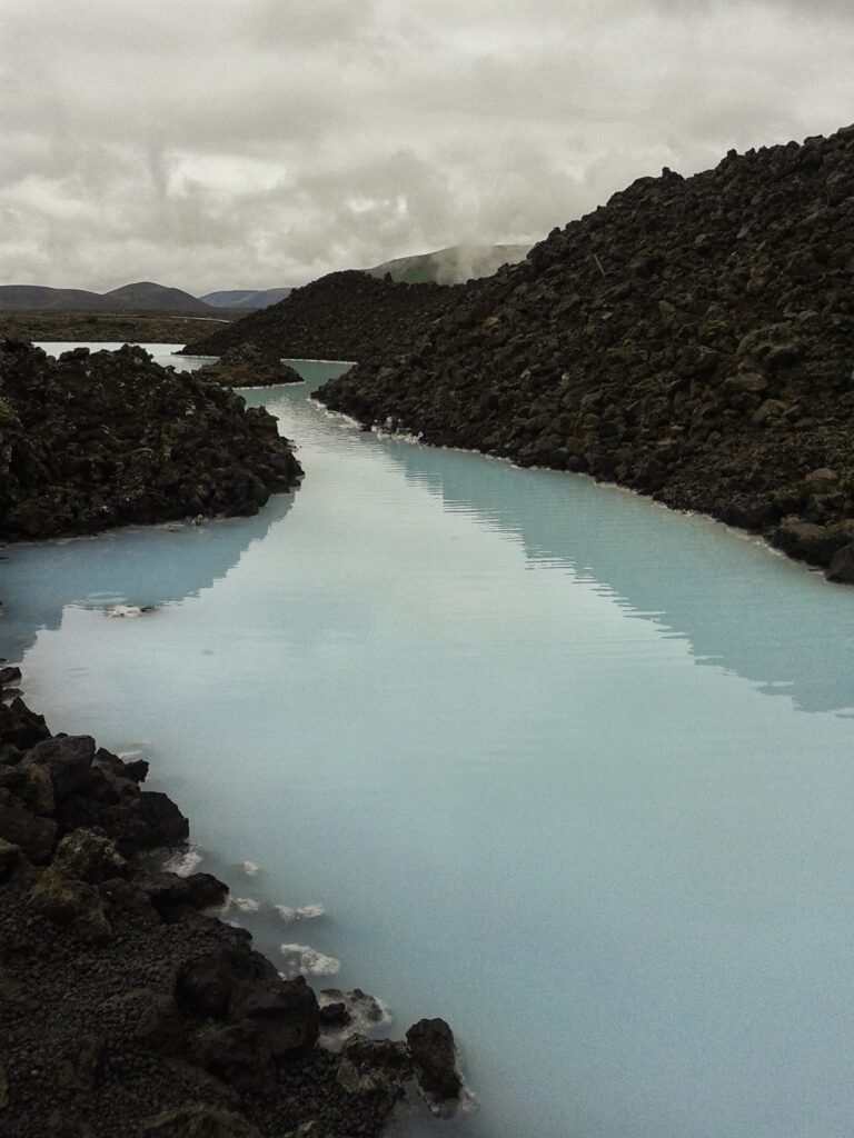 De blue lagoon op IJsland