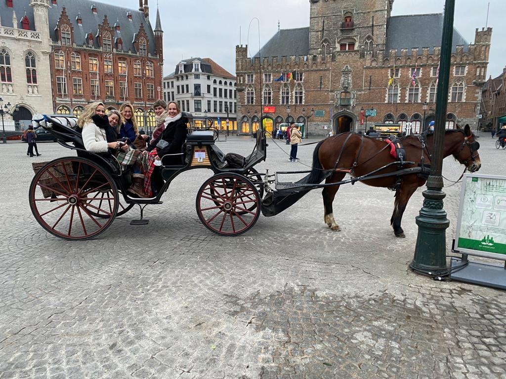 Paardenkoets in Brugge